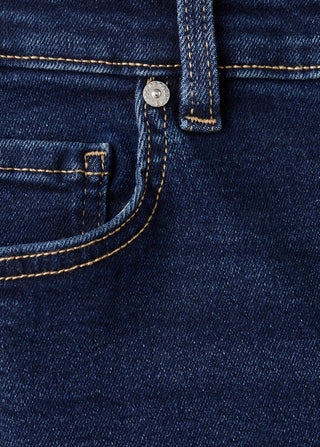 Cropped Flare Jeans with Pockets