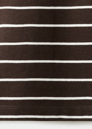 Camiseta Manga Corta de Rayas