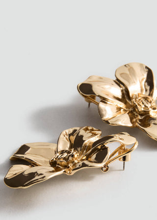 Aretes con Diseño de Flores