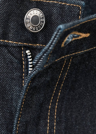 Jeans Balloon Talle Bajo con Bolsillos