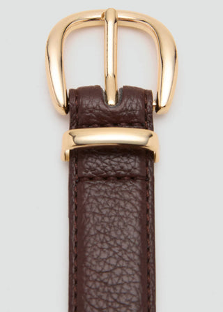 Cinturón con Hebilla Ovalada