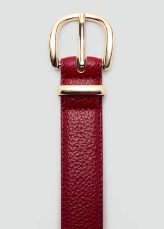 Cinturón con Hebilla Ovalada