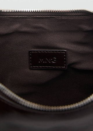 Bolso de Hombro Ovalado Acabado Brillante
