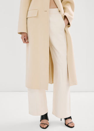 Pantalón con Cintura Elástica de Algodón