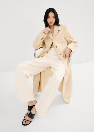 Pantalón con Cintura Elástica de Algodón