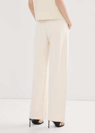 Pantalón con Cintura Elástica de Algodón