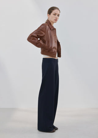 Pantalón Recto Talle Alto