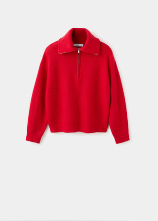 Sudadera Cuello Alto con Cremallera