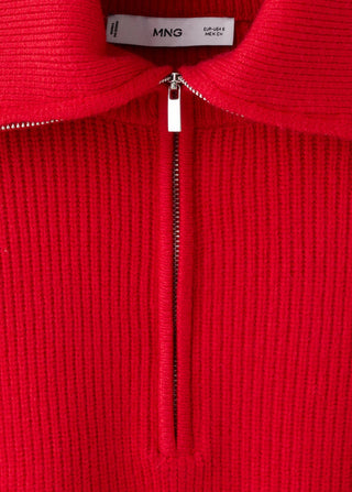 Sudadera Cuello Alto con Cremallera