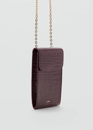 Portamóvil Cuadrado con Cierre Solapa