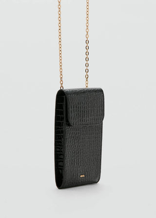 Portamóvil Cuadrado con Cierre Solapa