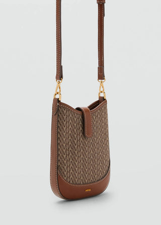 Portamóvil Bandolera de Jacquard con Logo