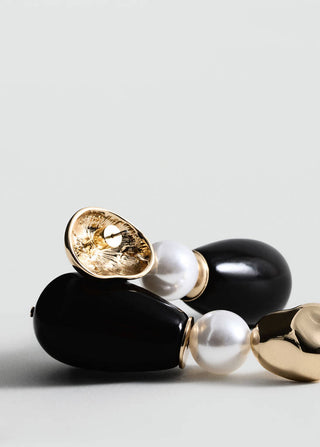 Aretes Largos con Cierre Metálico