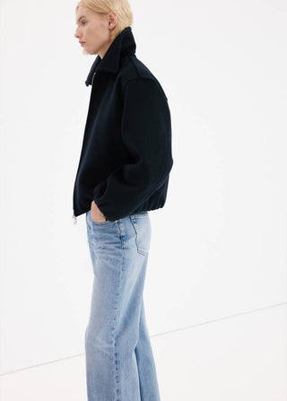 Jeans Rectos Talle Bajo con Bolsillos