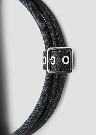 Bolso de Hombro Denim Doble Asa