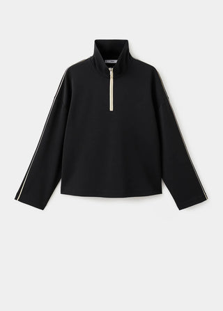 Sudadera Cuello Alto con Cremallera