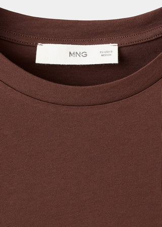 Camiseta Manga Corta de Algodón