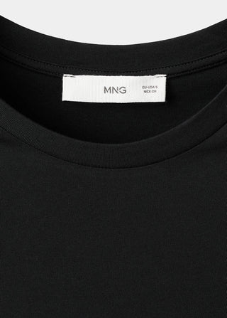 Camiseta Manga Corta de Algodón