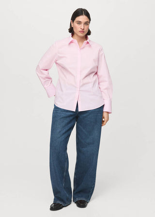 Jeans Rectos Talle Bajo con Bolsillos