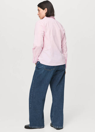 Jeans Rectos Talle Bajo con Bolsillos