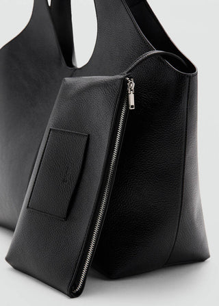 Shopper Bag with Magnetic Snap Closure