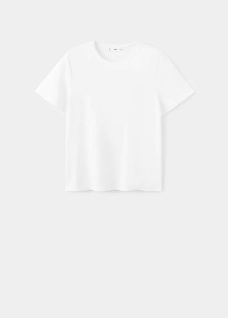 Camiseta Manga Corta de Algodón