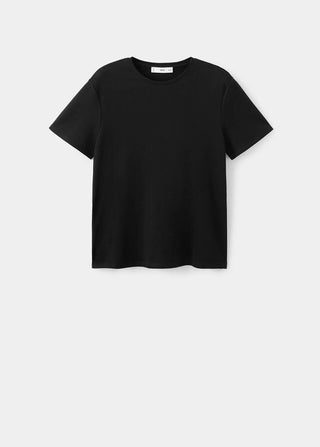 Camiseta Manga Corta de Algodón