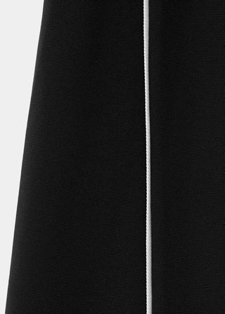 Pantalón Recto con Raya Lateral
