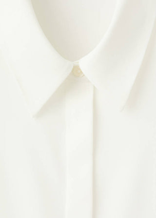 Camisa Manga Larga con Botones Ocultos