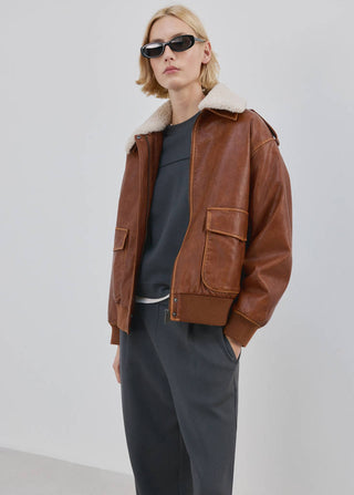 Pantalón Recto de Algodón con Bolsillos