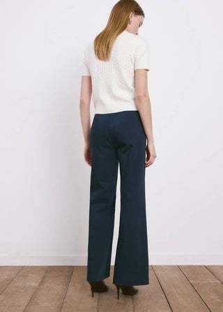 Pantalón Recto con Botones Joya