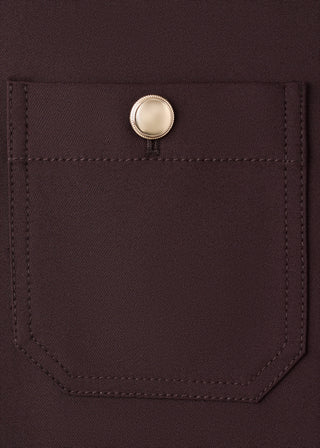 Pantalón Recto con Botones Joya