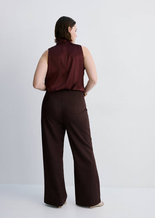 Pantalón Recto con Botones Joya
