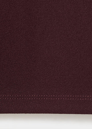 Pantalón de Traje Recto Talle Bajo