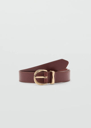 Cinturón con Hebilla Ovalada