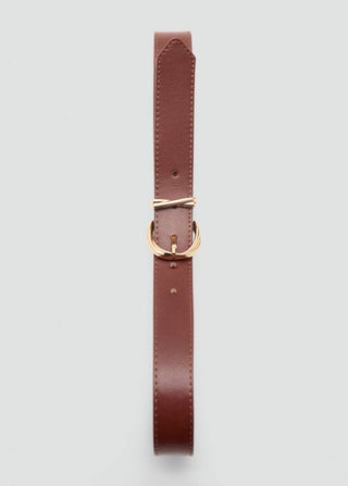 Cinturón con Hebilla Ovalada