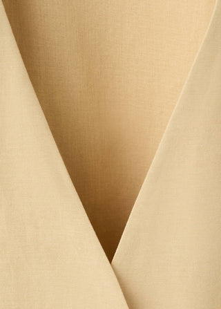 Chaleco de Traje Entallado Cuello V