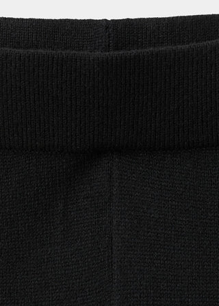 Pantalón de Punto con Rayas en Contraste