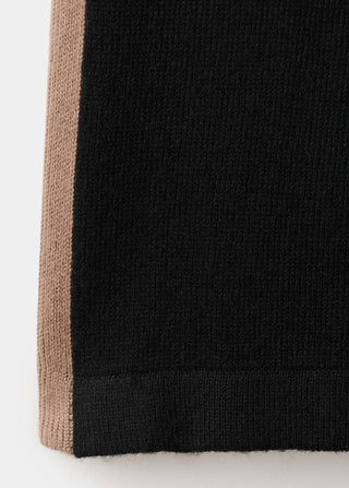 Pantalón de Punto con Rayas en Contraste