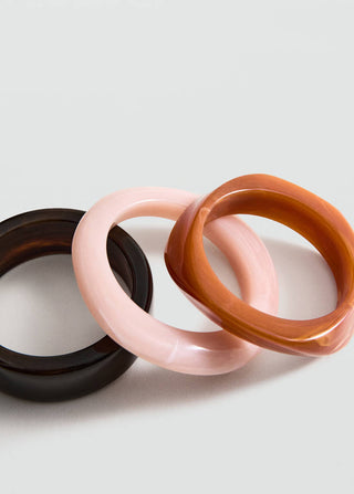 Set de 3 Pulseras Combinadas