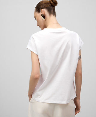 Camiseta Manga Corta con Cuello V