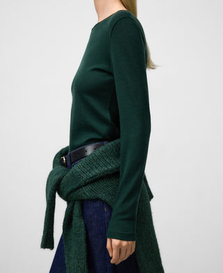 Camiseta Manga Larga de Lana Merina