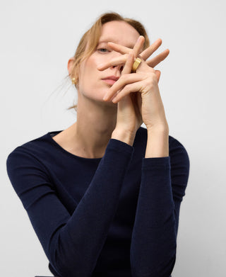 Camiseta Manga Larga de Lana Merina