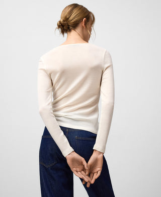 Camiseta Manga Larga de Lana Merina