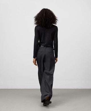 Camiseta Cuello Alto de Lana Merino