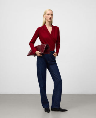 Camiseta Manga Larga Cruzada de Lana