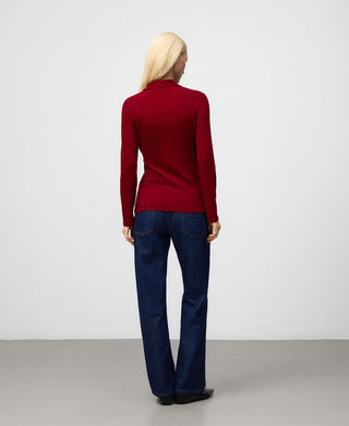 Camiseta Manga Larga Cruzada de Lana