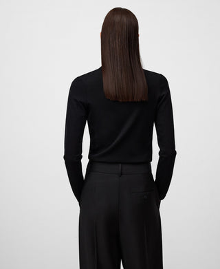 Camiseta Manga Larga Cruzada de Lana