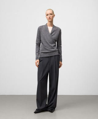 Camiseta Manga Larga Cruzada de Lana