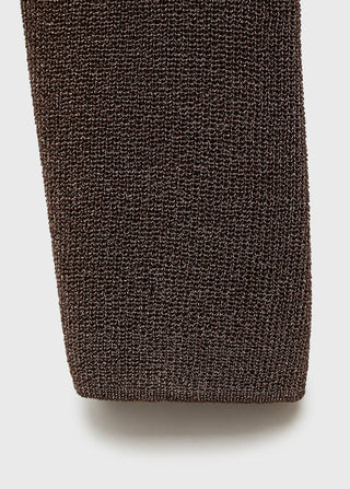 Sudadera Cuello V con Tejido Lúrex